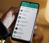 L'application WhatsApp sur smartphone // Source : Meta