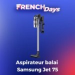 Samsung Jet 75 : ce concurrent des balais aspirateurs Dyson est à -35 % lors des French Days Samsung Jet 75 : ce concurrent des balais aspirateurs Dyson est à -35 % lors des French Days