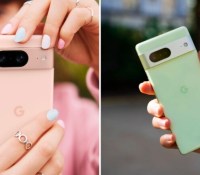 Les Pixel 8 et Pixel 7 // Source : Google (à gauche) et Frandroid (à droite)