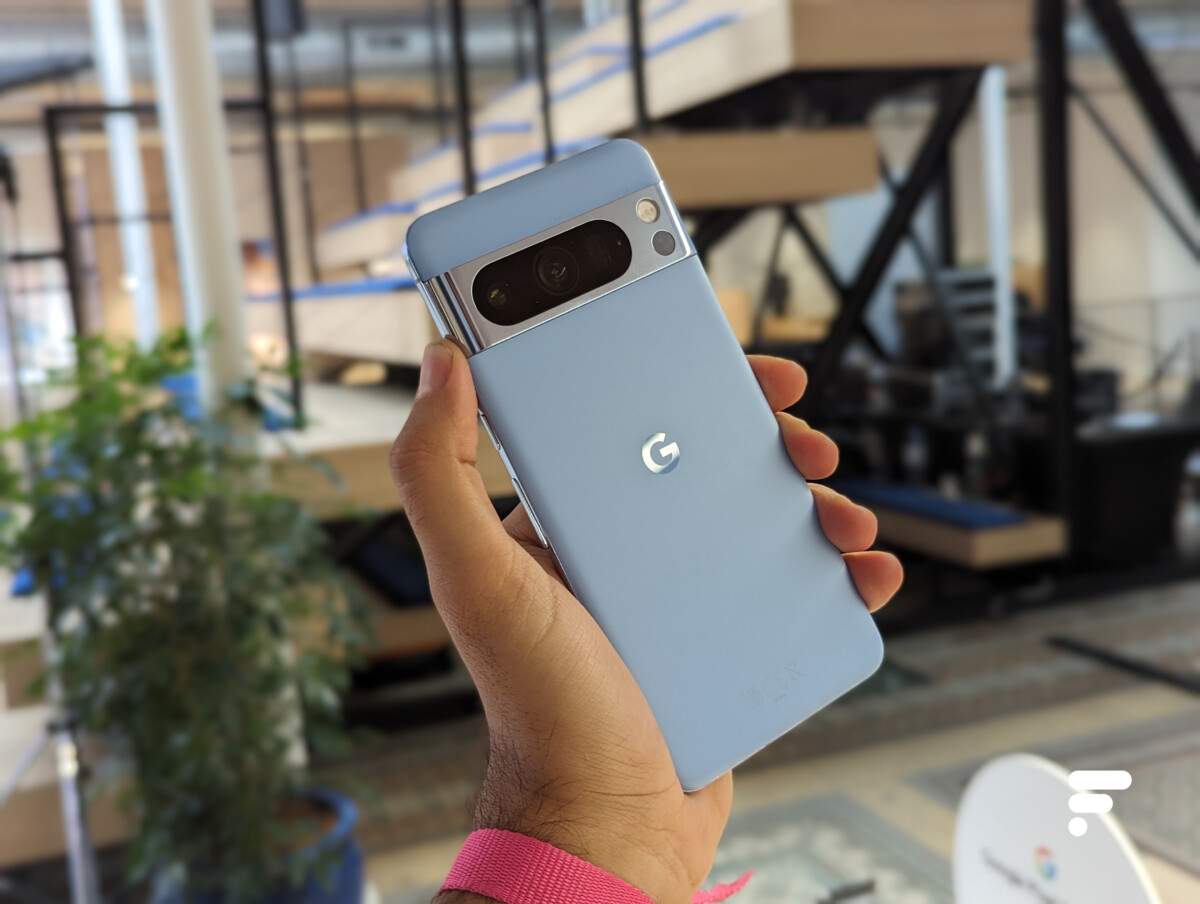 Google Pixel 8 Pro // Source : Frandroid Google Pixel 8 Pro // Source : Frandroid