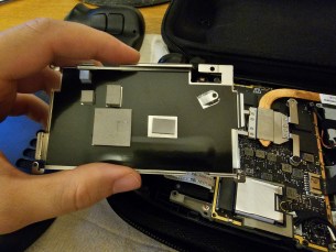 Démontage du Steam Deck pour remplacement du SSD // Source : Frandroid