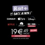 Bonne nouvelle : l’offre Rat+ de Canal+ revient à moins de 20 €/mois pour les moins de 26 ans Bonne nouvelle : l’offre Rat+ de Canal+ revient à moins de 20 €/mois pour les moins de 26 ans