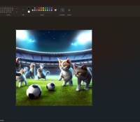 microsoft-paint-dall-e-generation-image-cocreateur-chats-football