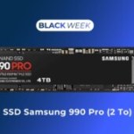 Samsung 990 Pro : ce SSD 2 To compatible PS5 est bradé à -50 % pour le Black Friday Samsung 990 Pro : ce SSD 2 To compatible PS5 est bradé à -50 % pour le Black Friday
