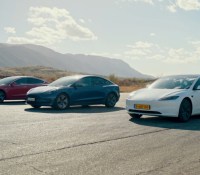 Tesla Model 3 // Source : Frandroid