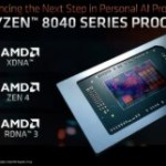 AMD dope l’IA générative sur PC portables avec ses nouvelles puces « Ryzen 8040 » AMD dope l’IA générative sur PC portables avec ses nouvelles puces « Ryzen 8040 »