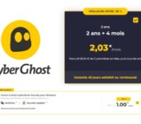 Cyberghost VPN décembre 2023