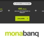Pour bien commencer la nouvelle année, Monabanq offre jusqu’à 160&nbsp;€ pour toute ouverture de compte
