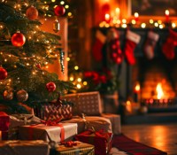 numerama_a_christmas_scene_with_a_christmas_tree_and_presents_fd1c0ad1-7873-4775-95fd-d93ba196c431