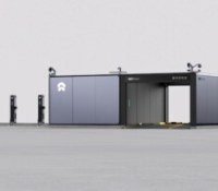 Nio battery swapping station V4