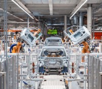 L'usine de Zwickau // source : Volkswagen L'usine de Zwickau // source : Volkswagen