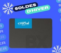 Crucial BX500  — Soldes d&rsquo;hiver 2024