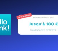 Hello Bank offre 180€ 2024