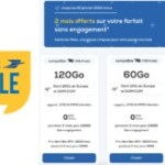 Chez cet opérateur, deux mois sont offerts sur les forfaits 4G de 60 Go et 120 Go Chez cet opérateur, deux mois sont offerts sur les forfaits 4G de 60 Go et 120 Go