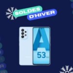 Samsung Galaxy A53 : l’ancienne gloire du milieu de gamme est soldé à -41 % Samsung Galaxy A53 : l’ancienne gloire du milieu de gamme est soldé à -41 %