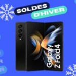 Samsung Galaxy Z Fold 4 : ce smartphone pliant est 800 € moins cher durant les soldes d’hiver Samsung Galaxy Z Fold 4 : ce smartphone pliant est 800 € moins cher durant les soldes d’hiver