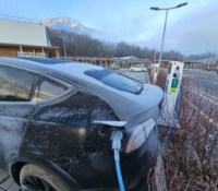 Une Tesla Model Y dans le froid glacial // Source : Bob JOUY pour Frandroid