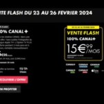 Cette vente flash Canal+ vous permet d’obtenir un abonnement à moitié prix pendant 2 ans Cette vente flash Canal+ vous permet d’obtenir un abonnement à moitié prix pendant 2 ans