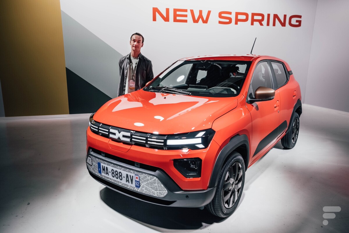 Dacia Spring // Source : Robin Wycke - Frandroid Dacia Spring // Source : Robin Wycke - Frandroid