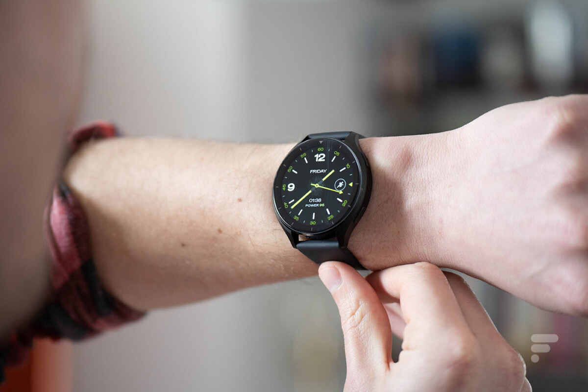 La Xiaomi Watch 2 // Source : Geoffroy Husson - Frandroid La Xiaomi Watch 2 // Source : Geoffroy Husson - Frandroid