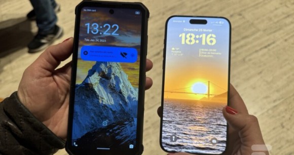 Face à l'iPhone 15 Pro Max Face à l'iPhone 15 Pro Max