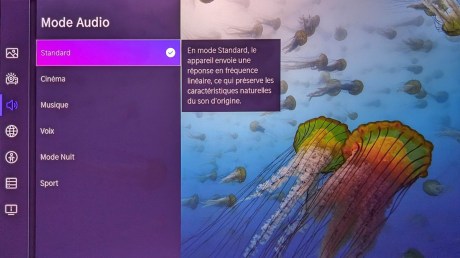 Notez la compatibilité Dolby Atmos
