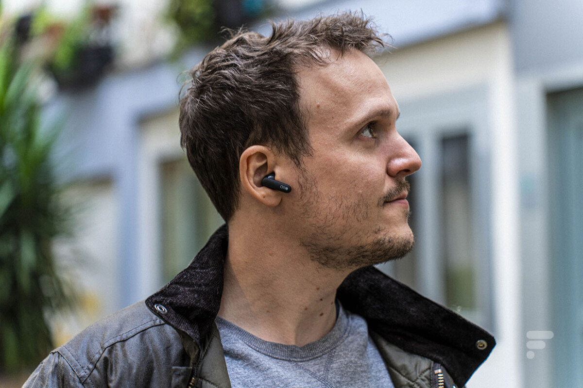 Les CMF Buds Pro de Nothing // Source : Chloé Pertuis - Frandroid Les CMF Buds Pro de Nothing // Source : Chloé Pertuis - Frandroid