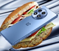Le OnePlus 12R dans un sandwich // Source : Image générée par IA