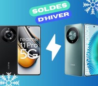 Soldes Realme 11 Pro 5G VS Honor Magic 6 Lite — Soldes Hiver 2024 – Frandroid (1) Soldes Realme 11 Pro 5G VS Honor Magic 6 Lite — Soldes Hiver 2024 – Frandroid (1)