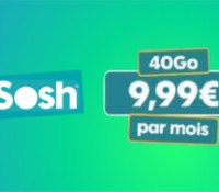 Sosh forfait 40 Go février 2024