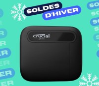 SSD Crucial X6 1 To — Soldes d&rsquo;hiver 2024