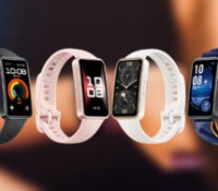 Le Huawei Band 9 // Source : WinFuture / montage Frandroid Le Huawei Band 9 // Source : WinFuture / montage Frandroid