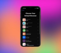 Choix du navigateur par défaut sur iPhone // Source : Brave Software