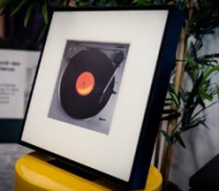 L'enceinte Music Frame de Samsung // Source : Geoffroy Husson - Frandroid