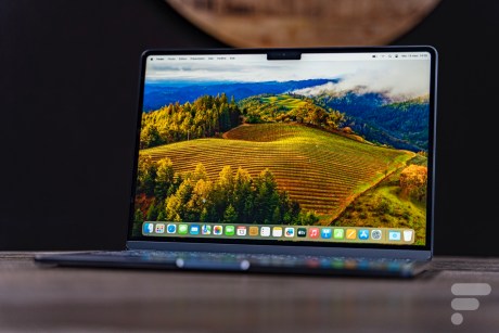 Apple MacBook Air M3 // Source : Chloé Pertuis pour Frandroid