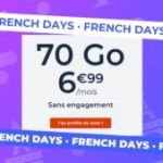 70 Go à moins de 7 €/mois : c’est la super offre des French Days côté forfaits mobile 70 Go à moins de 7 €/mois : c’est la super offre des French Days côté forfaits mobile