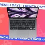 Le MacBook Air 13 M2 chute pour la première fois sous les 1 000 € grâce aux French Days Le MacBook Air 13 M2 chute pour la première fois sous les 1 000 € grâce aux French Days