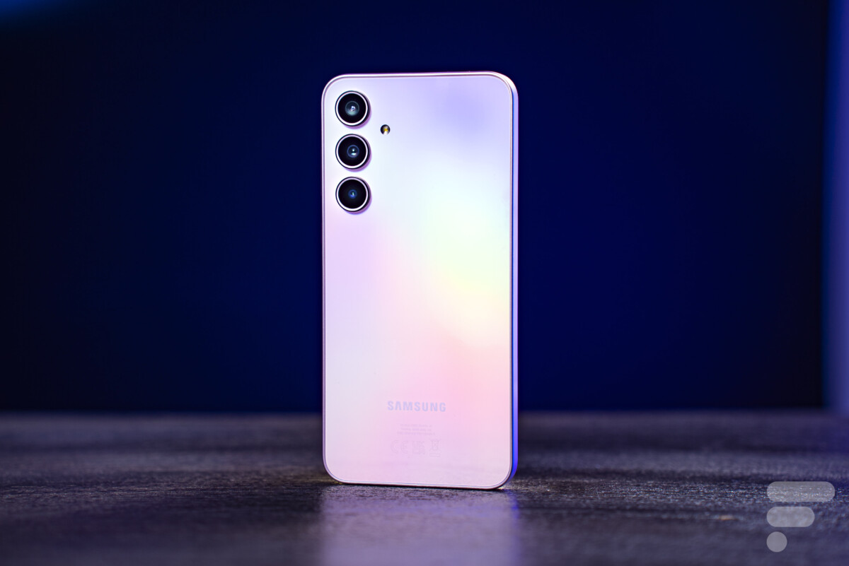 Le Samsung Galaxy A35 // Source : Chloé Pertuis pour Frandroid Le Samsung Galaxy A35 // Source : Chloé Pertuis pour Frandroid