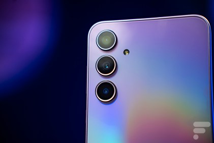 Le Samsung Galaxy A35 // Source : Chloé Pertuis pour Frandroid