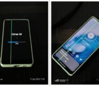 La ligne verte de Samsung // Source : @Entroprox La ligne verte de Samsung // Source : @Entroprox