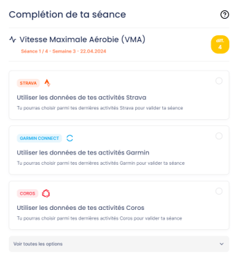 validation seance