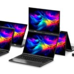 L’ordinateur portable du futur selon GPD : deux écrans Oled empilés L’ordinateur portable du futur selon GPD : deux écrans Oled empilés