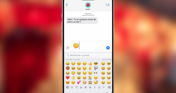 Les émojis sur iPhone // Source : Apple Les émojis sur iPhone // Source : Apple