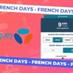 Un forfait 90 Go en 5G à moins de 10&nbsp;€/mois&nbsp;? C&rsquo;est rare, mais c&rsquo;est possible grâce aux French Days