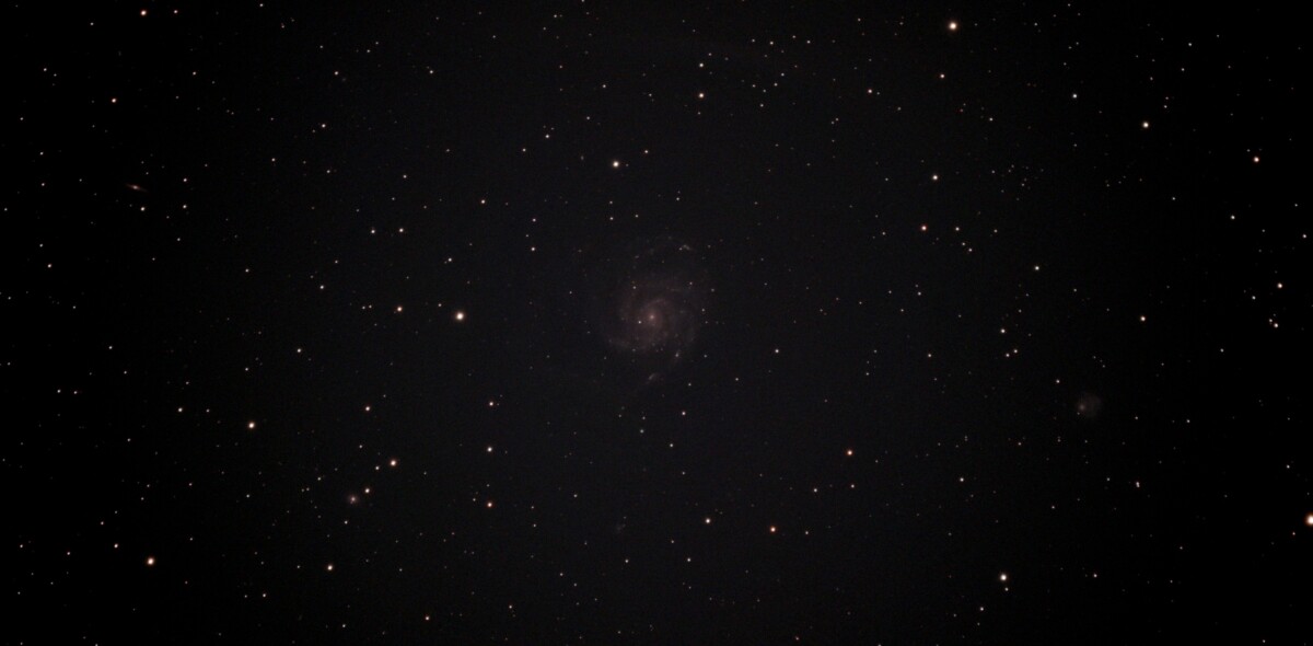 La galaxie du Moulinet avec filtre anti-pollution La galaxie du Moulinet avec filtre anti-pollution