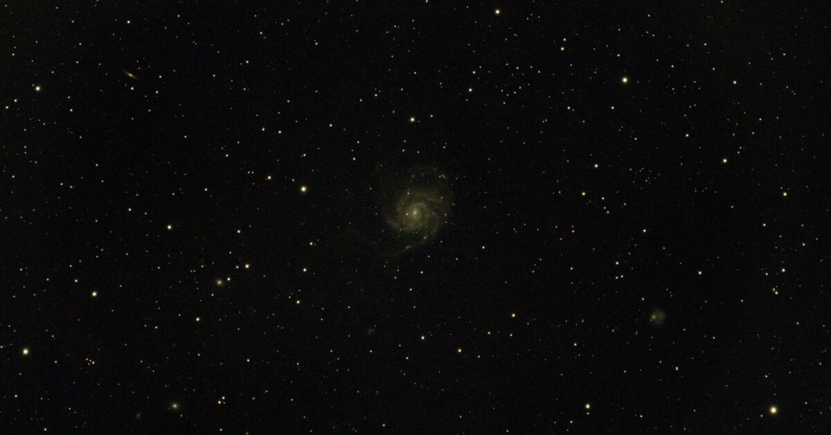 La galaxie du Moulinet sans filtre anti-pollution La galaxie du Moulinet sans filtre anti-pollution