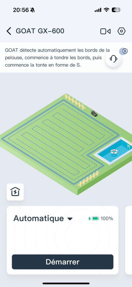 Ecovacs Goat GX-600 Screen1