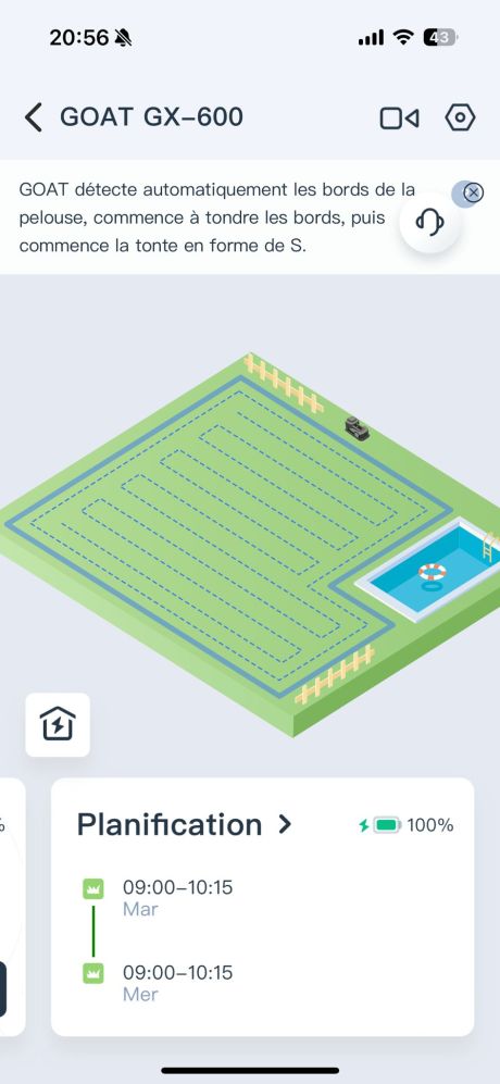 Ecovacs Goat GX-600 Screen2