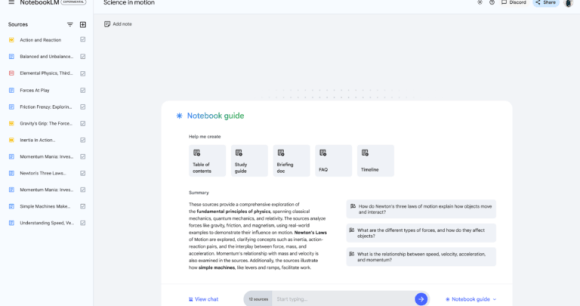 google-notebooklm-UX-Hero-Light