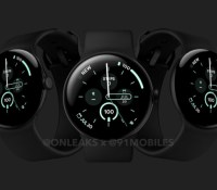 La Google Pixel Watch 3 // Source : OnLeaks et 91Mobiles